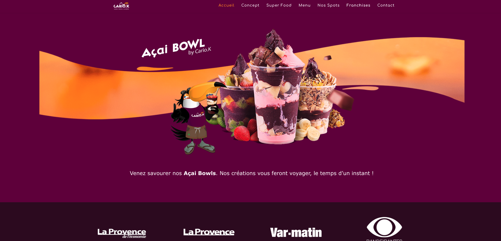 Site web Cario K