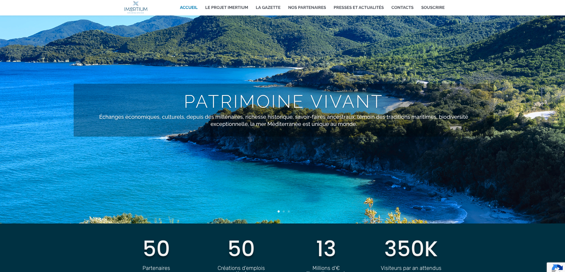 Site web Imertium